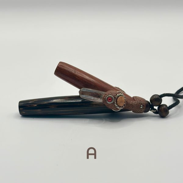 1 Kuripe Necklaces - Ayahuasca Vine & Crystals