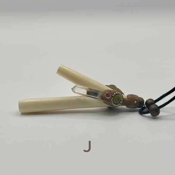 19 Kuripe Necklaces - Ayahuasca Vine & Crystals