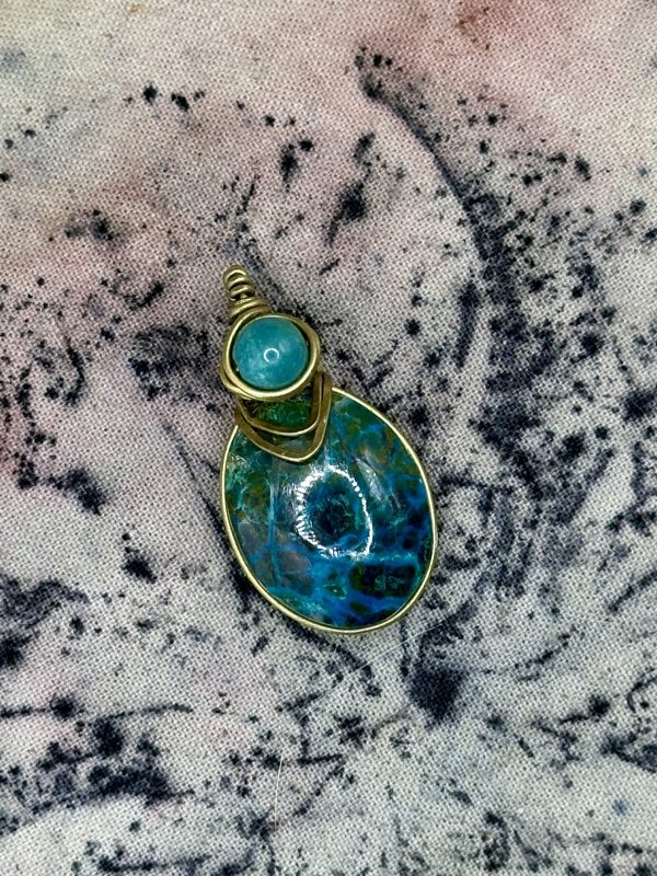 Chrysocolla II Pendant