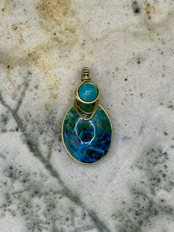 Chrysocolla II Pendant