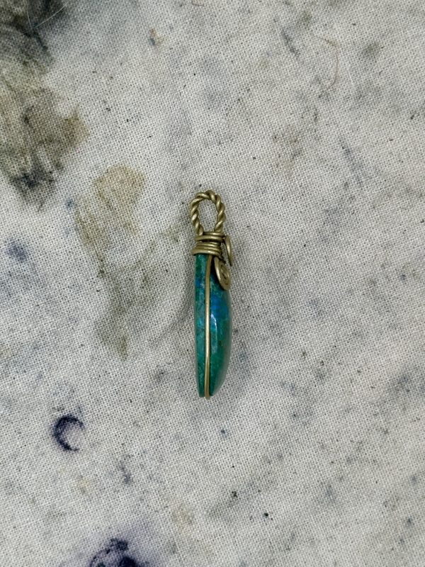 Chrysocolla I Pendant