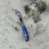 Lapis Lazuli and Obsidian Pendant