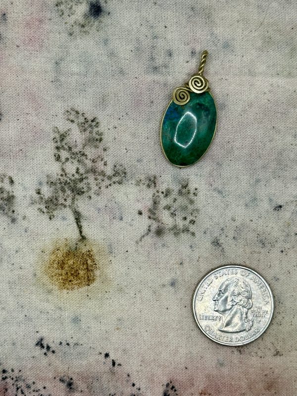 Chrysocolla I Pendant